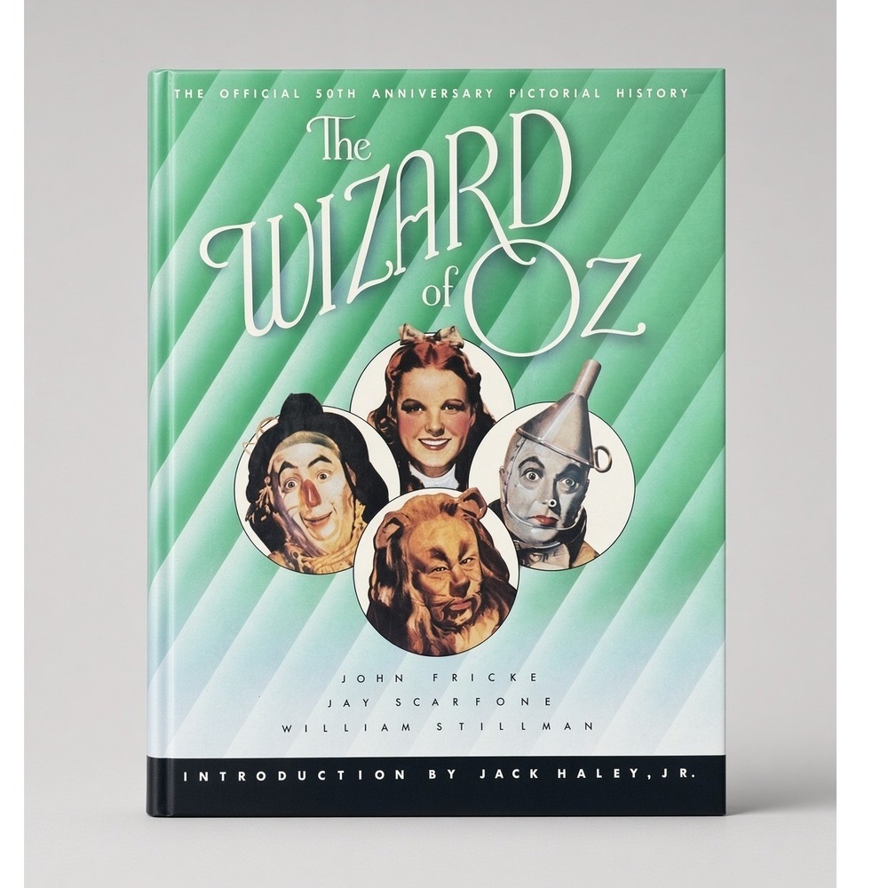 The Wizard of Oz Official 50th Anniversary Pictorial History Book 1989 Hardcover